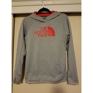Small North Face Grey hoodie
